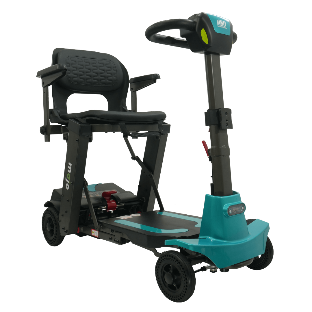 MOJO Lightweight Automatic Folding Travel Scooter - Airline Approved MJ101 - Open Box - Senior.com Mobility Scooters
